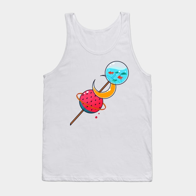 Treasure Dangos Tank Top by seerlight